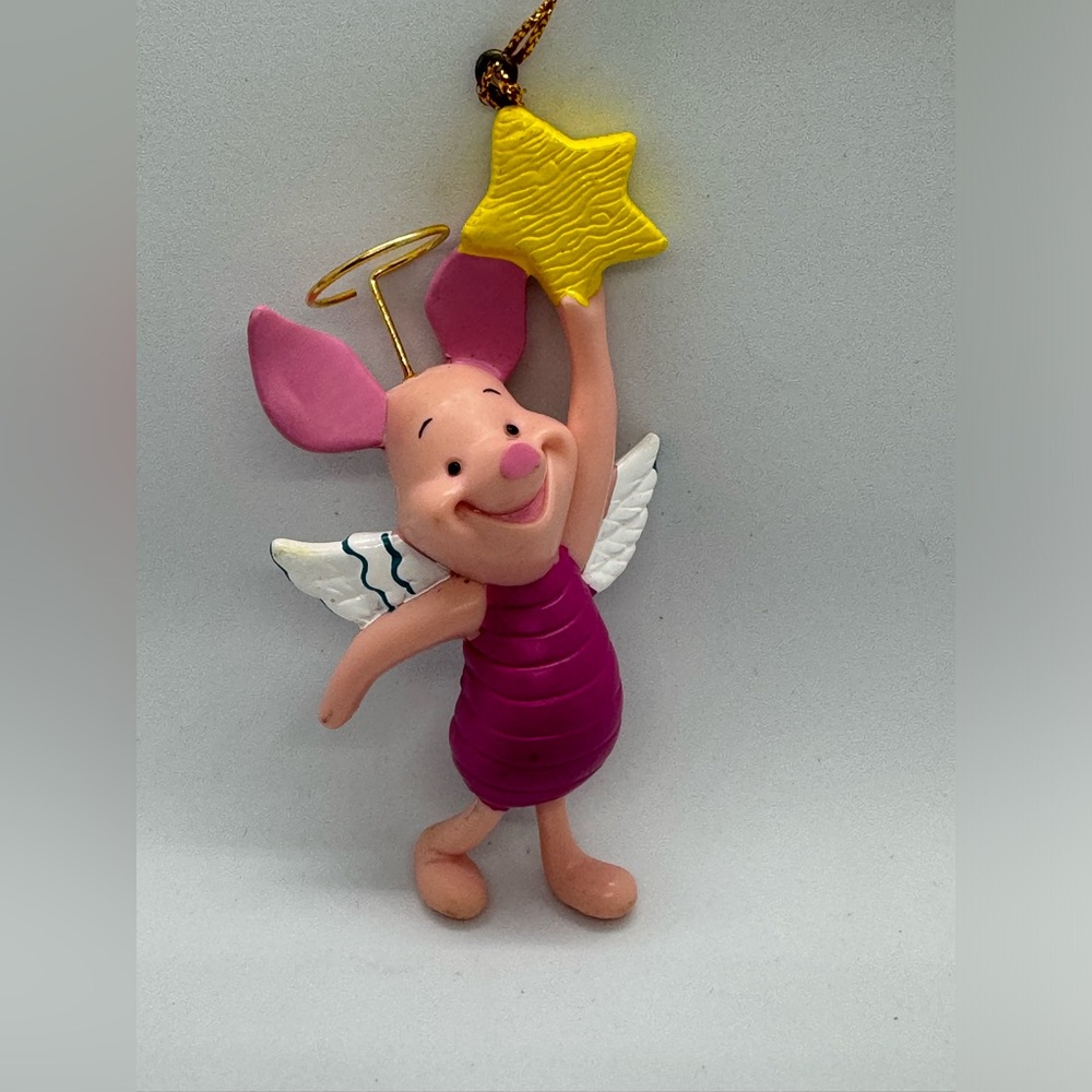 Vintage Disney’s Piglet Angel Ornament